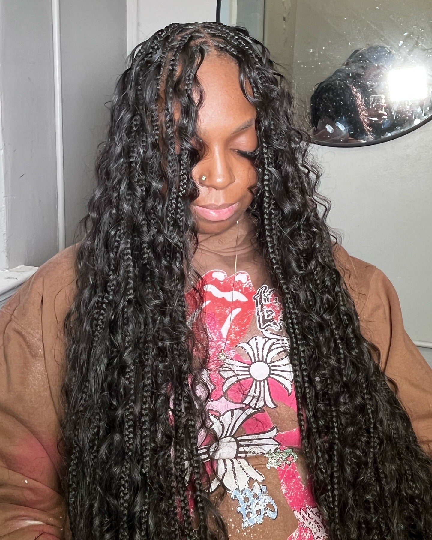 Loose Wave – 18” Human Hair Bundle (Natural Brown)